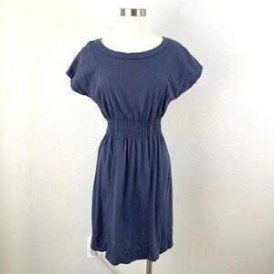 Velvet Graham Spencer Womens Small Gray Short Dolman Sleeve Casual Dress